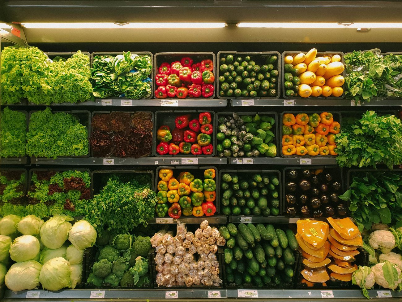 Take as much time as you need to try as many new foods as you can.