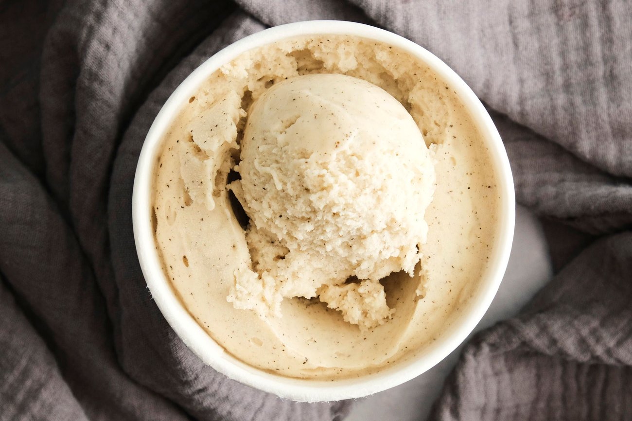 The texture of the No Bull Frozen Dessert didn't impress us.