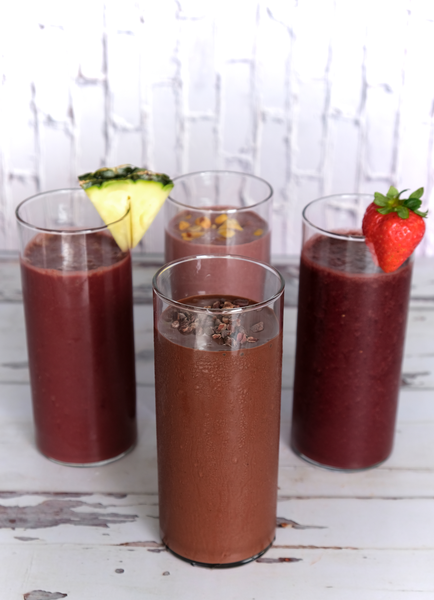 Açaí Smoothies, 4 Ways, 4 Recipes