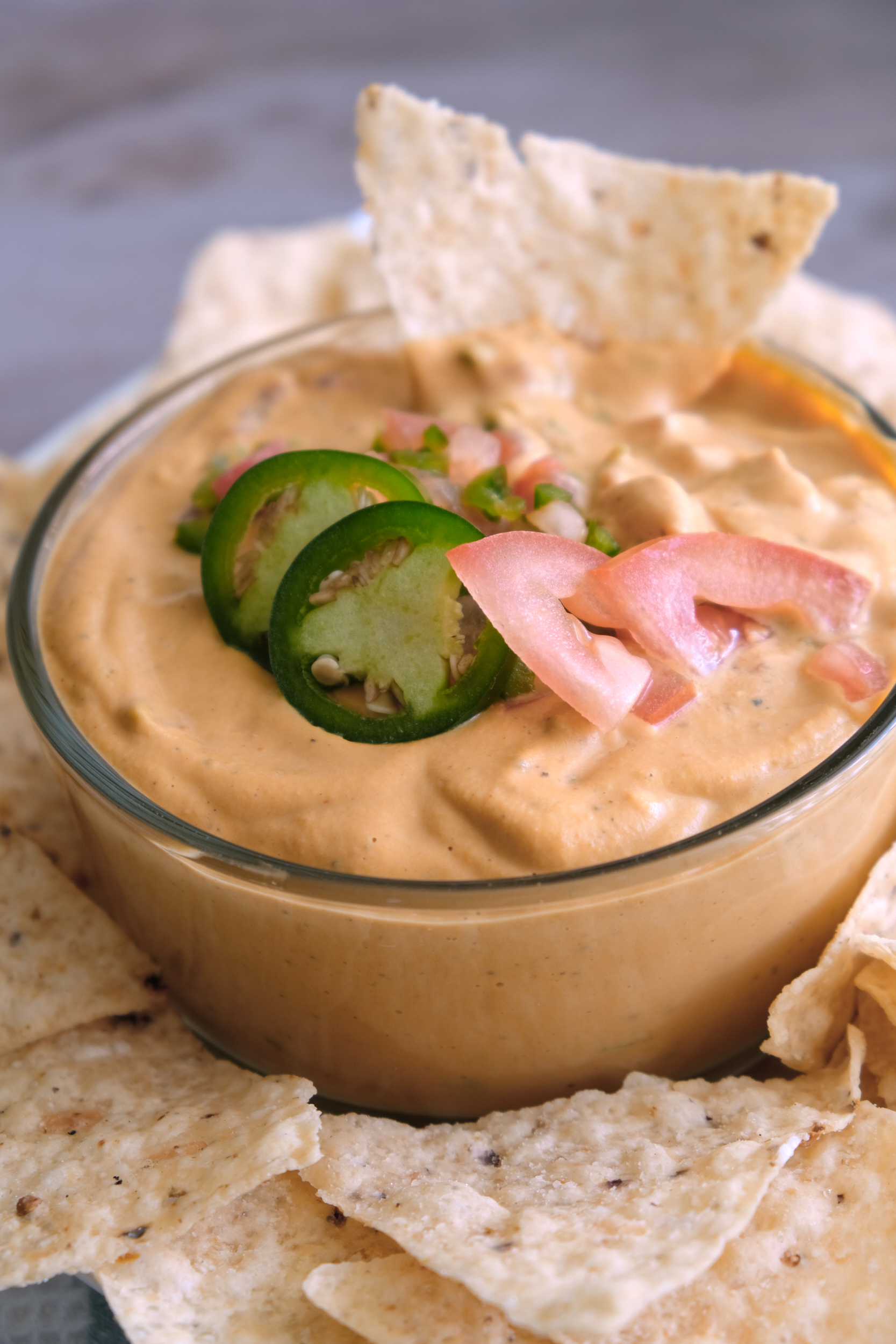 Vegan Cashew Queso Dip