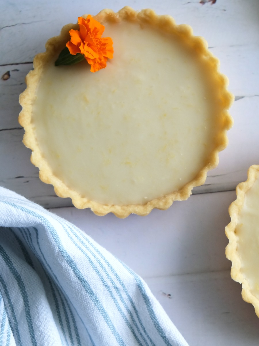 Vegan Mini Lemon Tarts